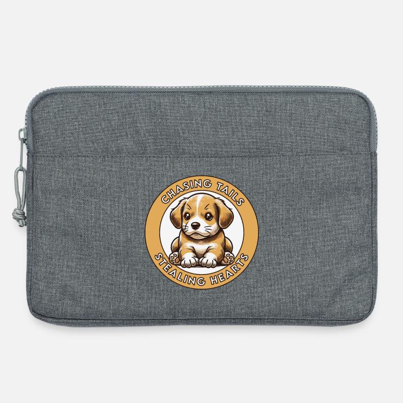 Don't do that! No! Stop it! Ah, you really did it. - Laptoptasche 13" - Grau meliert
