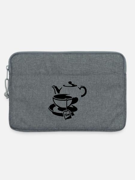 Tee - Laptoptasche 13" - Grau meliert