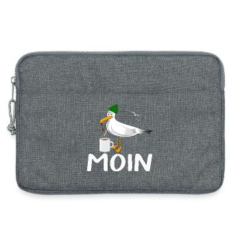 Möve MOIN - Laptoptasche 13" - Grau meliert - Vorne