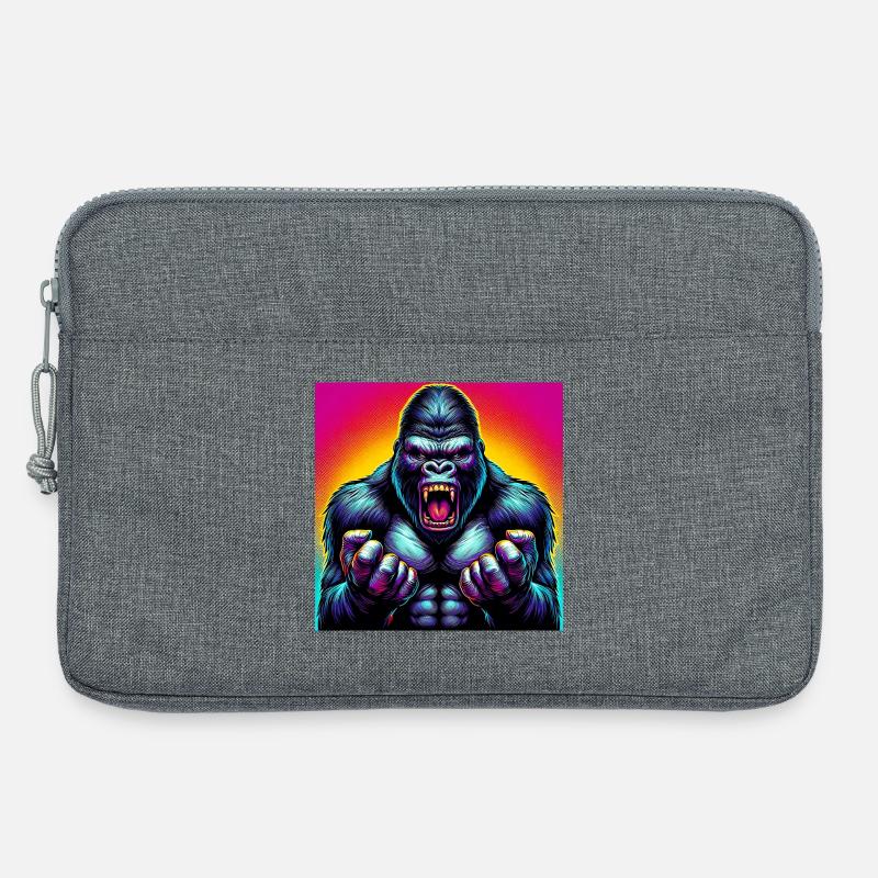 Gorilla - Laptoptasche 13" - Grau meliert