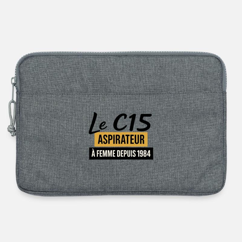 C15 - Laptoptasche 13" - Grau meliert