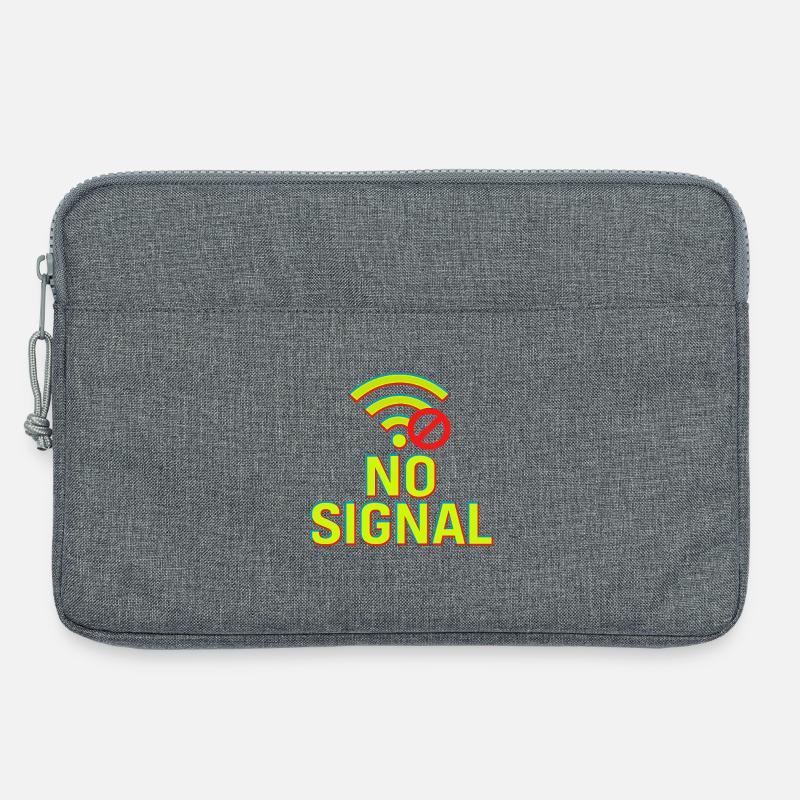 Glitch Tech Design - Laptop bag 13" - heather grey