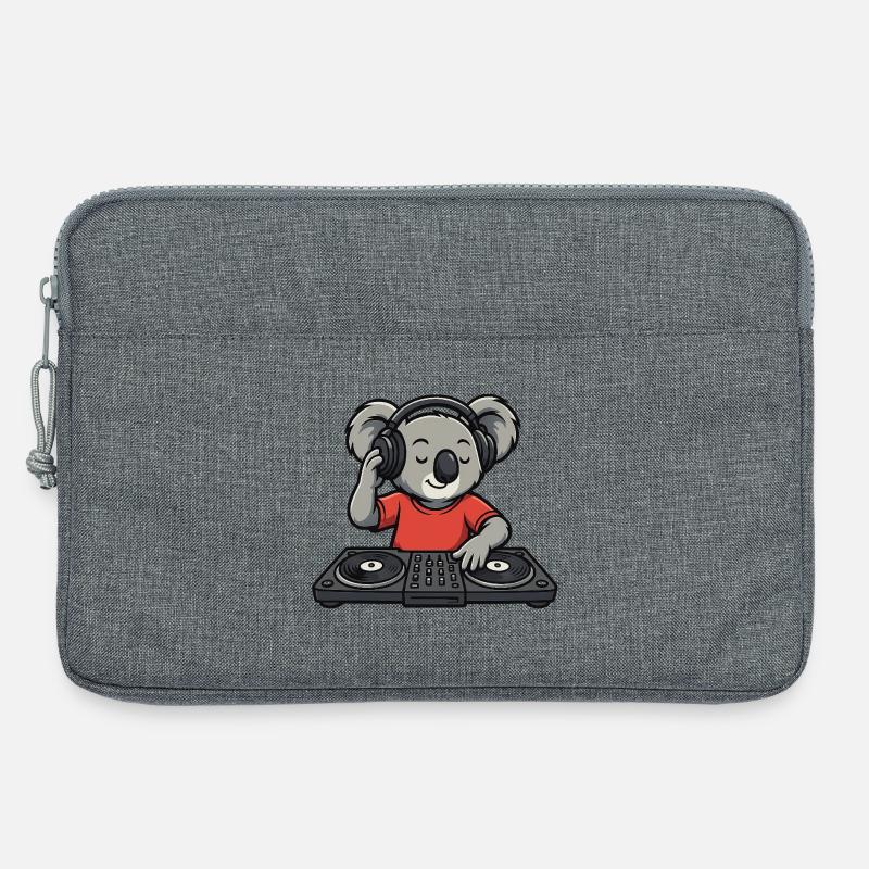 Koala DJ - Laptoptasche 13" - Grau meliert