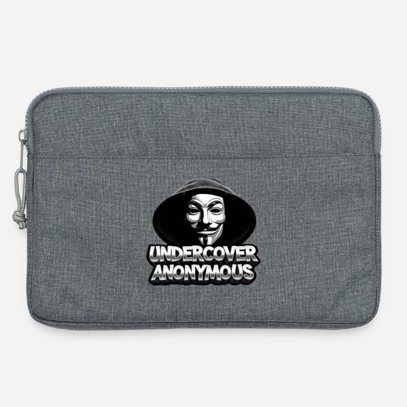 Undercover Anonymous - Laptoptasche 13" - Grau meliert