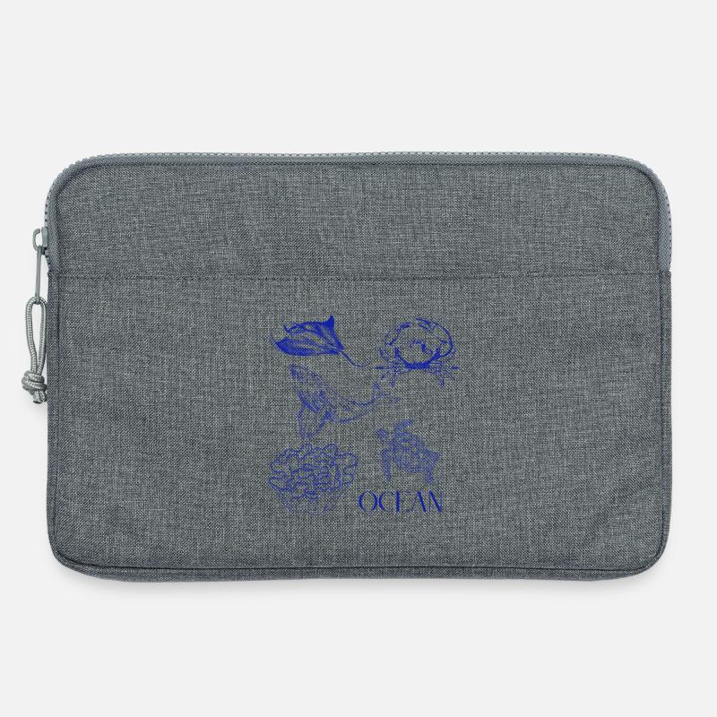 OCEAN WAVE - Laptoptasche 13" - Grau meliert