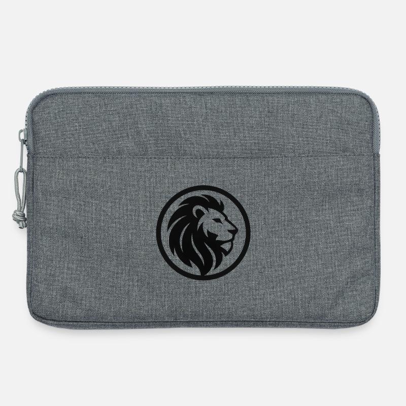 Lion Crest - Laptoptasche 13" - Grau meliert