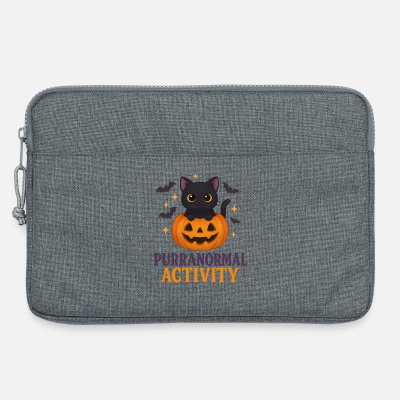 😸 Purranormal Activity – Cute Kitten - Laptop bag 13" - heather grey