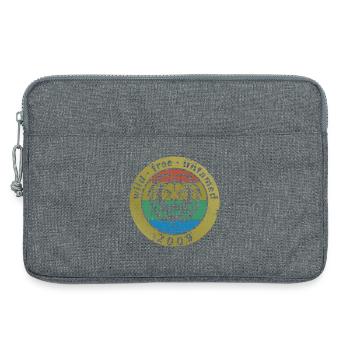 16. Geburtstag Wild, free & untamed since 10/2009 - Laptop bag 13" - heather grey - Front