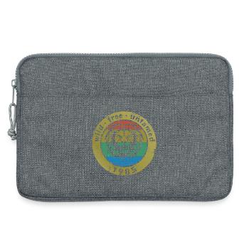 40. Geburtstag Wild, free & untamed since 10/1985 - Laptoptasche 13" - Grau meliert - Vorne