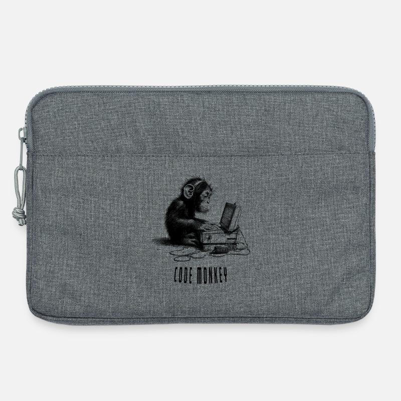 Code Monkay - Laptoptasche 13" - Grau meliert