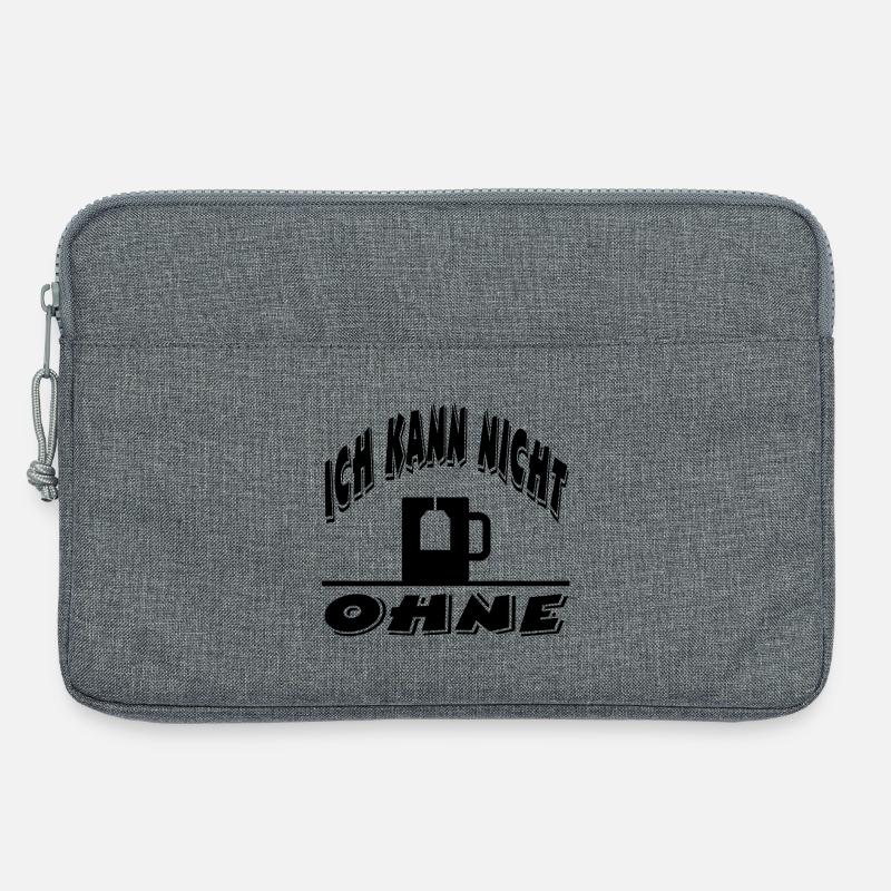 Tee - Laptoptasche 13" - Grau meliert