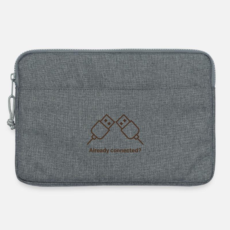 Already connected - Laptoptasche 13" - Grau meliert