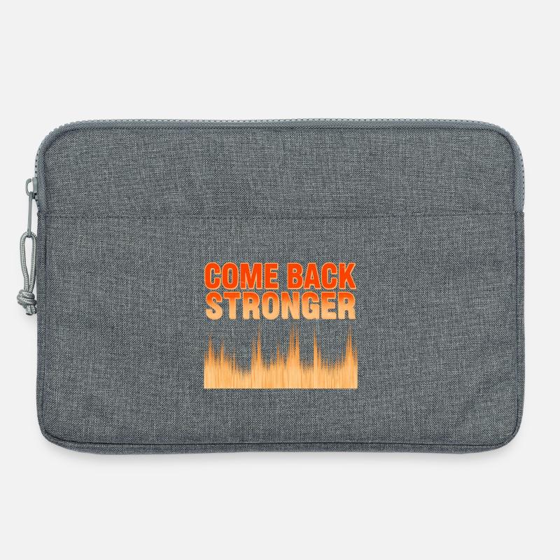 COME BACK STRONGER - Laptoptasche 13" - Grau meliert