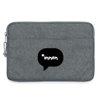 _innen_20251113_004715_0000 - Sacoche pour ordinateur portable 13 pouces - gris chiné - Devant