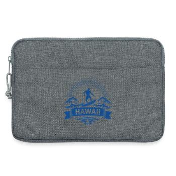 Hawaii Surfer Surfer on Pacific Wave - Laptop bag 13" - heather grey - Front