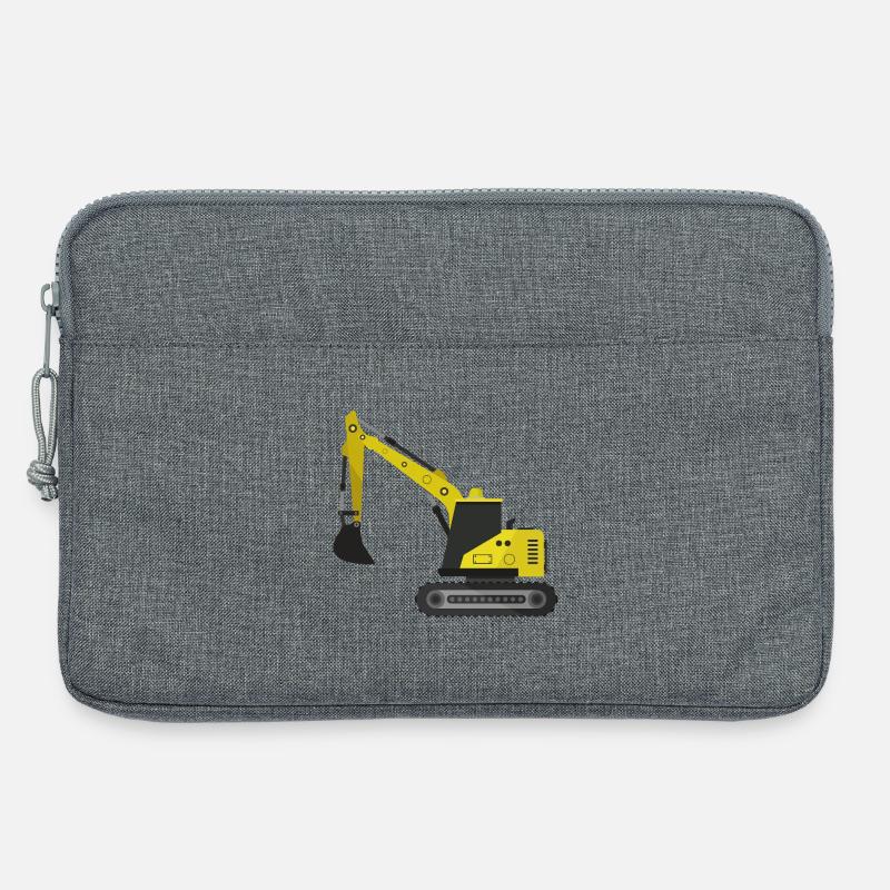 Bagger - Laptoptasche 13" - Grau meliert