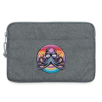 Octopus Retro Surf - Laptop bag 13" - heather grey - Front