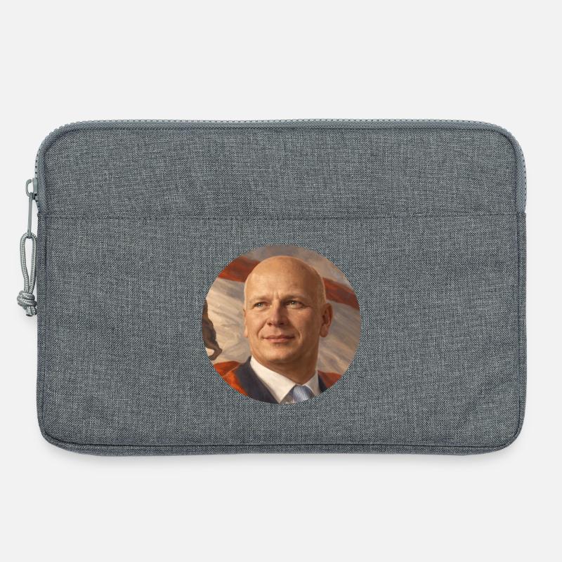 Wegnerrevolution - Laptoptasche 13" - Grau meliert
