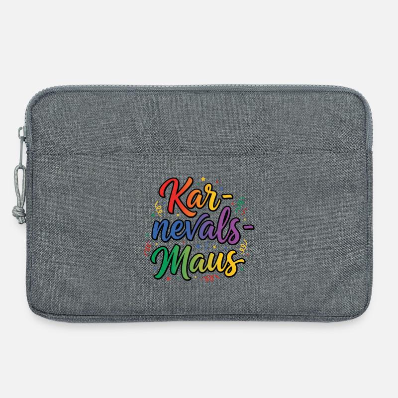 Karnevalsmaus Karneval Köln Kölner Karnevals Maus - Laptoptasche 13" - Grau meliert