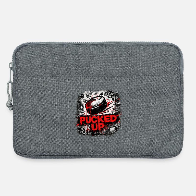 Pucked Up Graffiti Punk - Laptoptasche 13" - Grau meliert