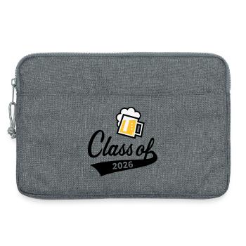 Class Of 2026 (Graduating Class / Beer / 3C POS) - Laptop bag 13" - heather grey - Front