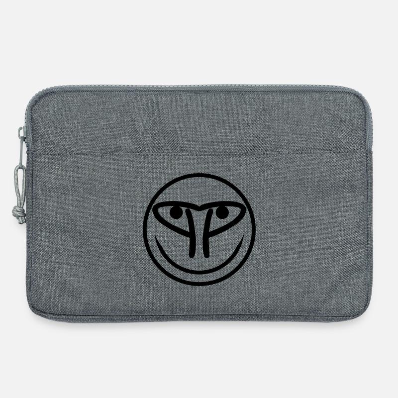 Logo_Icona_Web - Laptoptasche 13" - Grau meliert