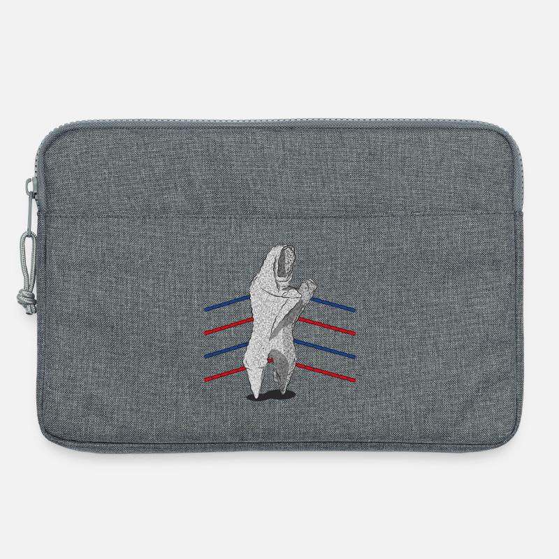 ABLAUF - Laptoptasche 13" - Grau meliert