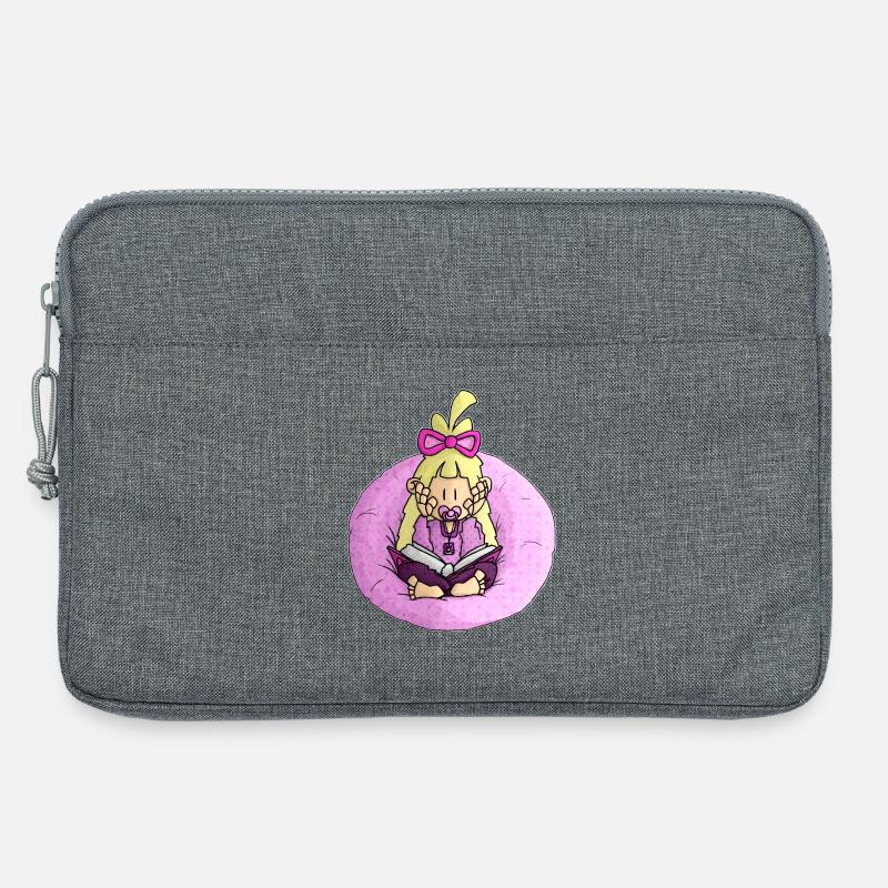 Tida - das Buch / - Laptoptasche 13" - Grau meliert