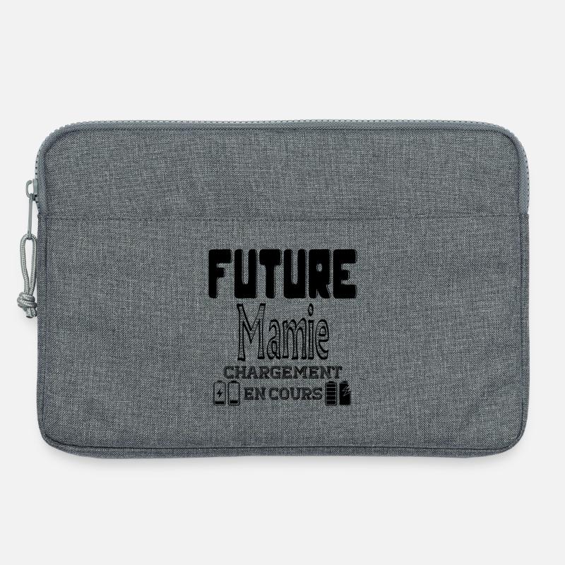Future Granny Loading In Progress - Laptop bag 13" - heather grey
