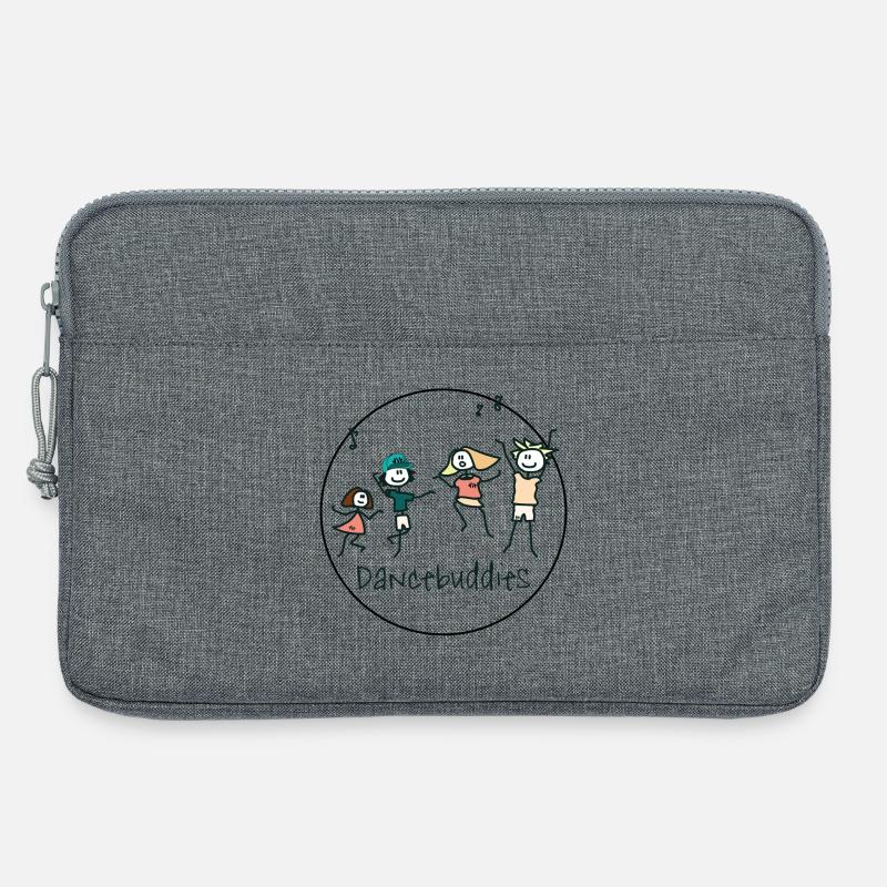Dancebuddies - Laptoptasche 13" - Grau meliert