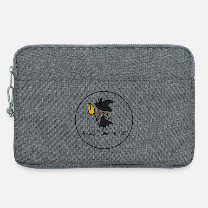 Witch time is it? - Laptoptasche 13" - Grau meliert
