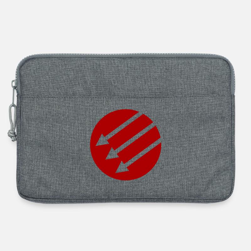 Iron Front / Eiserne Front / Järnfronten - Laptoptasche 13" - Grau meliert