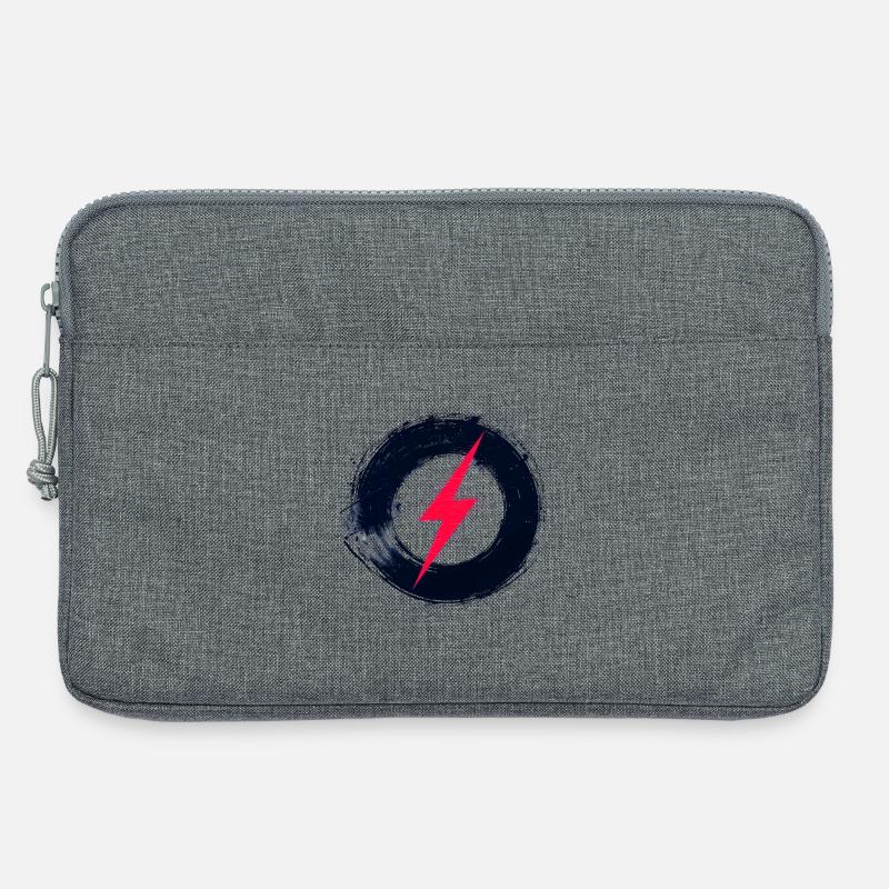 Digital Freedom - Retro Future Art - Laptoptasche 13" - Grau meliert