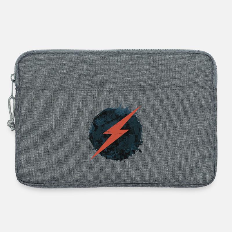Digital Freedom - Retro Future Art - Laptoptasche 13" - Grau meliert