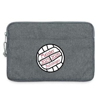Champion and promoted team 2025/2026 - Laptop bag 13" - heather grey - Front