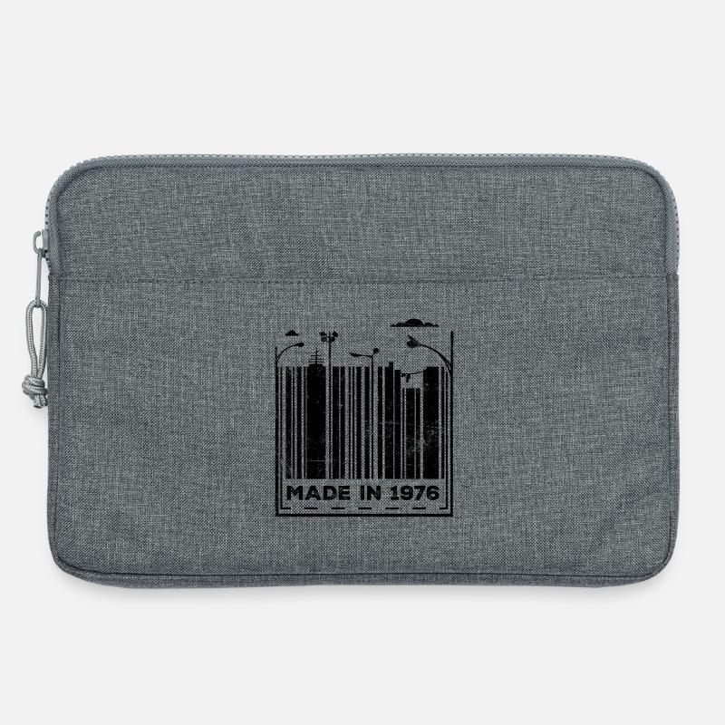 1976 50. Geburtstag - Laptoptasche 13" - Grau meliert