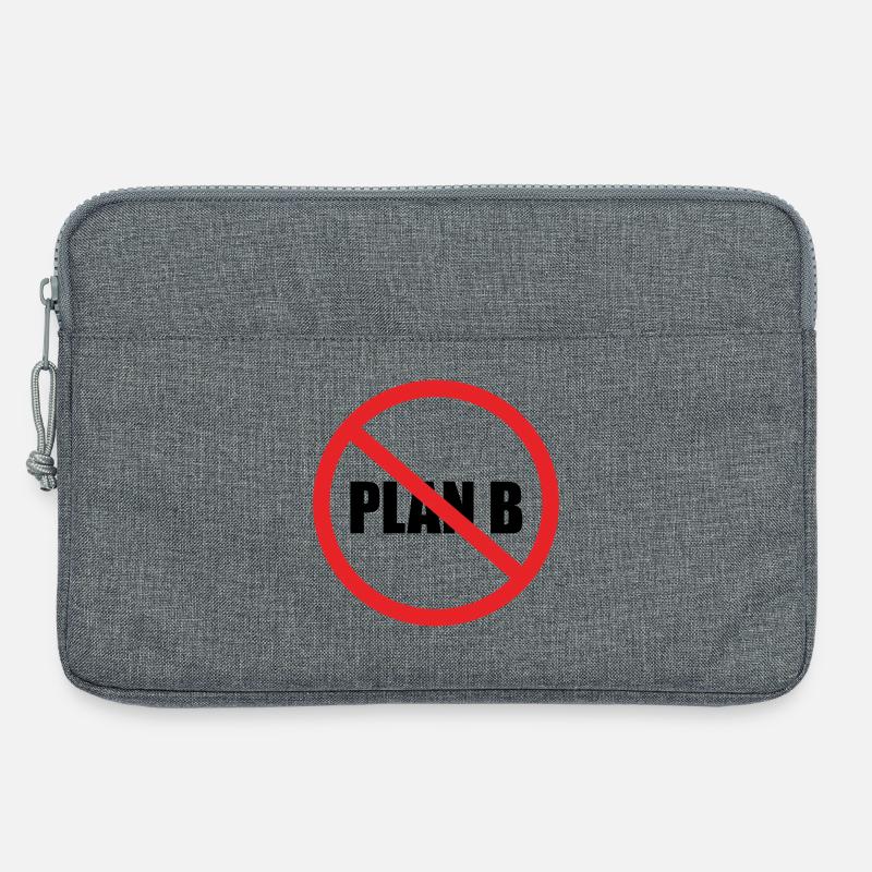No Plan B - Laptoptasche 13" - Grau meliert