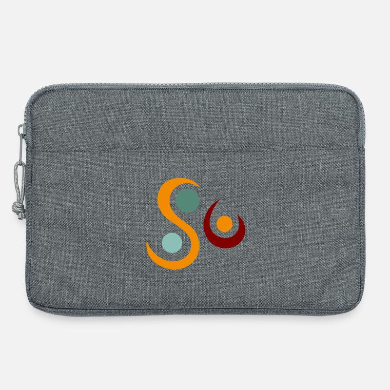 yoga-design_5 - Laptoptasche 13" - Grau meliert