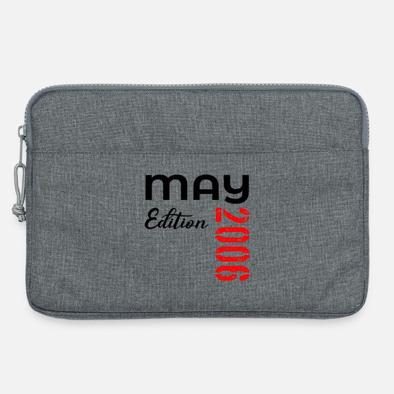 20. Geburtstag Mai 2006 - Laptoptasche 13" - Grau meliert