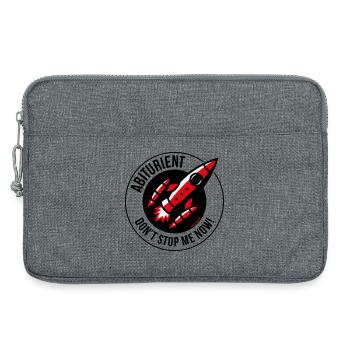 High School Graduate – Don't Stop Me Now! (Abitur / POS 3C) - Laptop bag 13" - heather grey - Front