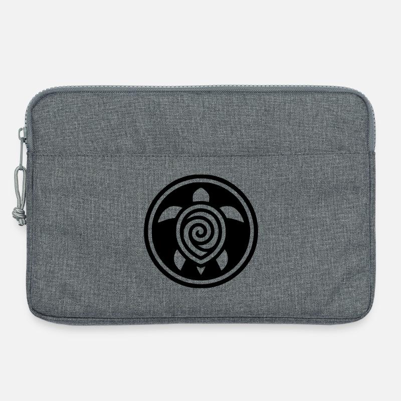 Schildkröte - Laptoptasche 13" - Grau meliert