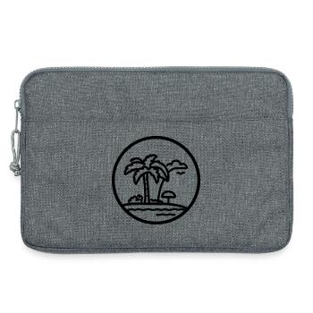 Feiertag - Laptoptasche 13" - Grau meliert - Vorne