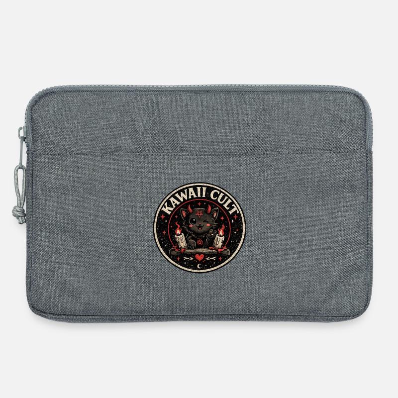 Hell_Cat - Laptoptasche 13" - Grau meliert