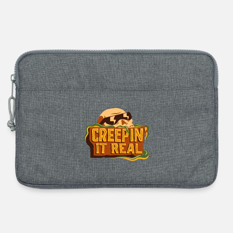 Creepin' It Real - Laptoptasche 13" - Grau meliert