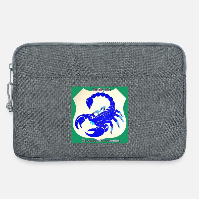 Skorpion - Laptoptasche 13" - Grau meliert