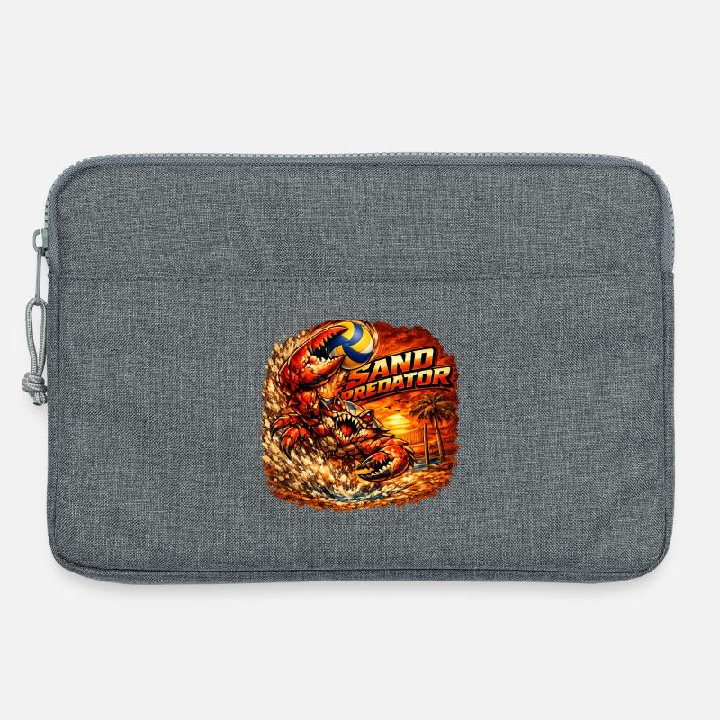 Sand Predator attack  - Laptoptasche 13" - Grau meliert