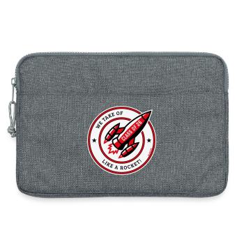 Class Of 26 – We Take Of Like A Rocket! (POS Red) - Laptop bag 13" - heather grey - Front
