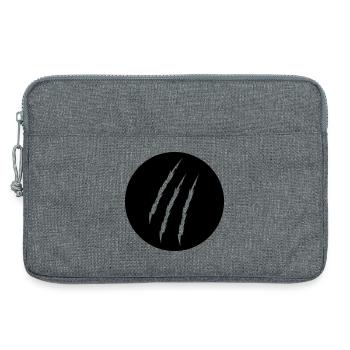 Krallen - Laptoptasche 13" - Grau meliert - Vorne