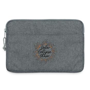 Solar eclipse chaser - Laptoptasche 13" - Grau meliert - Vorne