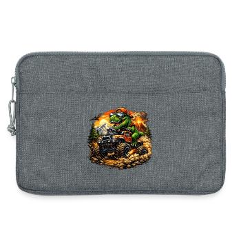 T Rex Offroad Abenteuer - Laptoptasche 13" - Grau meliert - Vorne